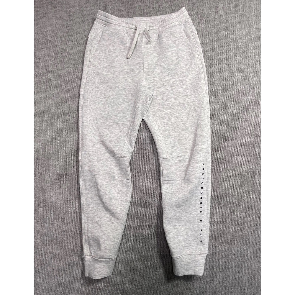 Abercrombie Kids YPB Boys Gray Tapered Sweatpants Joggers Size 13/14